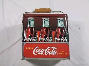 Coca Cola Handy To Carry Home 6 Bottle Tin - Picture 1 of 8