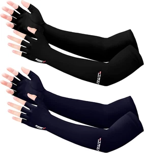 Guantes de protección UV antideslizantes guantes bloqueadores solares para verano pesca al aire libre conducción - Imagen 1 de 12