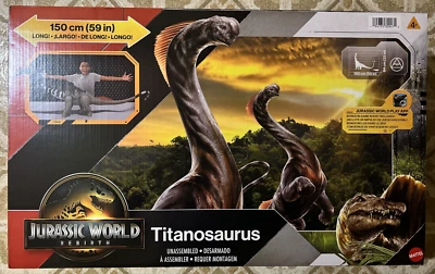 NEW 2025 Jurassic World Rebirth Titanosaurus Super Colossal-59 inches