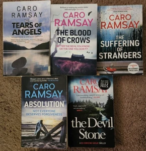 Lot 5 Caro Ramsay trade pb mystery books 4 in Anderson & Costello series - Picture 1 of 1