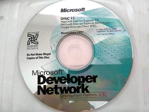 Microsoft Internet Explorer 4.0 & Author's Toolkit (SDK) w/ License = NEW = - Picture 1 of 1