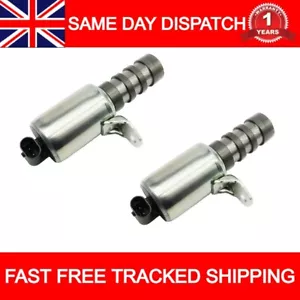 2X NEW VVT SOLENOID CAMSHAFT ADJUSTER VALVE FITS FORD S-MAX 2.0 ECOBOOST 2015-ON - Picture 1 of 5