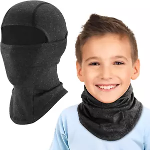 Kinder Sturmhaube Winter Winddicht Thermo Balaclava Gesichtsmaske Skimaske Sturm - Bild 1 von 7