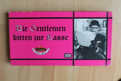 "Die Gentlemen bitten zur Kasse" Horst Tappert Schmidt Brett-Spiel 60er TV-Serie - Bild 1 von 4