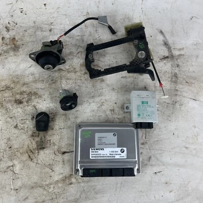 BMW E39 528i M52TU DME MS42 EWS KEY LOCK SET IGNITION DOOR TRUNK MANUAL TRANS - Image 1 of 4