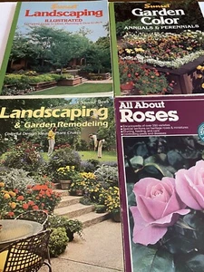 Vintage Sunset Gardening Books Landscaping Garden Color Garden Remodeling + Rose - Picture 1 of 9