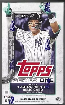 2025 Topps Series 1 Hobby Baseball Factory Sealed Unopened Box ~ 20 Packs