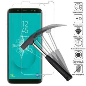 New Genuine Tempered Glass Screen Protector For Samsung Galaxy J2 Pro 2018 J250N - Picture 1 of 1