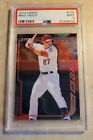 2014 TOPPS FINEST #100 MIKE TROUT BASEBALL CARD LOS ANGELES ANGELS PSA 9 MINT NJ