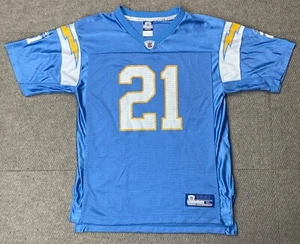 Camiseta de fútbol americano Reebok de colección NFL San Diego Chargers Tomlinson #21 talla XL (18-20) - Imagen 1 de 14