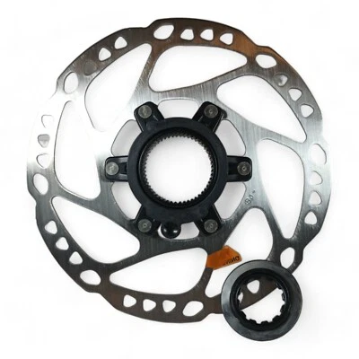 Rotor Centerlock Shimano RT-EM600-S 160mm con imán para peldaños de bicicleta eléctrica Foto 1 de 4