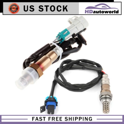 2X para Chevrolet Cobalt 2007-2010 2,2 L aguas arriba aguas abajo sensor de oxígeno O2 Foto 1 de 4