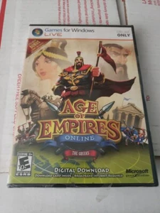 Age of Empires Online The Greeks Pc Everyone New Sealed - Picture 1 of 3