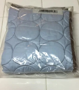 BACATI BIODBBCRP Q Circles Blue/Choc Crib Rail Protector Open Box————25 - Bild 1 von 4
