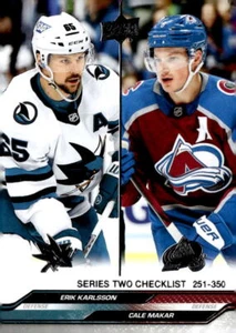 2023-24 Upper Deck #449 Erik Karlsson / Cale Makar - Picture 1 of 2