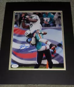 DAVONE BESS Signed 8x10 Dolphins Matted Photo JSA - Picture 1 of 1