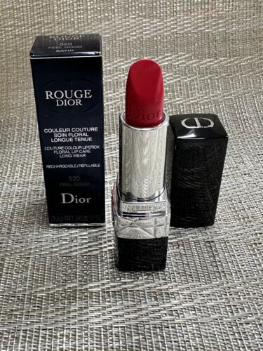 Dior Rouge Dior Couture Colour Lipstick Floral Lip Care 520 Feel Good Satin 3,5g