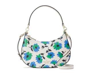 New Kate Spade Kristi Park Posies Crossbody Cream Multi - Picture 1 of 4