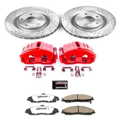 Kit de frenos de disco PowerStop - Delantero - Se adapta a Chevrolet Corvette 2005-2013 Z26 Street Foto 1 de 4