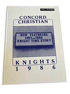 1986 Concord Christian Knights Yearbook  - Picture 1 of 3