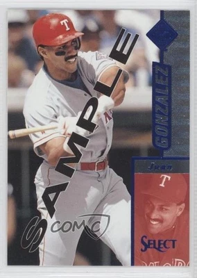 1997 Select Sample Juan Gonzalez #1 - Image 1 of 2