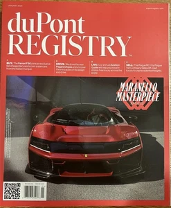 DuPont Registry Magazine January 2025 MARANELLO MASTERPIECE Ferrari F80 AVIATION - Picture 1 of 1