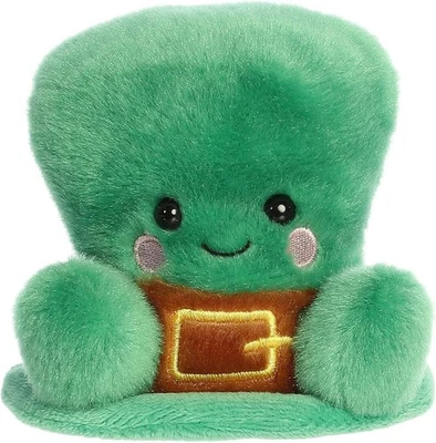 Aurora Adorable Palm Pals Finnigan Leprechaun Hat Stuffed Animal - Green 5 - Image 1 of 3