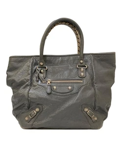 Balenciaga Giant Sunday Handtasche Leder Beuteltasche 309537 grau Damen authentisch - Bild 1 von 10
