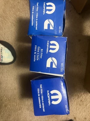 Paquete de 3 filtros diésel Mopar OEM Dodge Ram 6,7 L Cummins exclusivo Foto 1 de 3