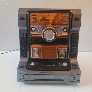 Sony HCD-ZX99i Speaker System Hi-fi iPod Dock USB AUX MP3 CD Reciever Only - Picture 1 of 15