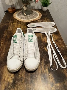 Adidas Stan Smith Originals – Tennis Legend White Green Men’s Size 10.5 *read* - Picture 1 of 21