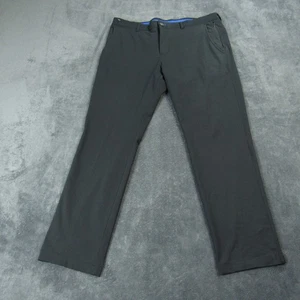 Twillory Pants Mens 34x30 Black Tailored Fit Trousers Performance Golf Stretch - Picture 1 of 10