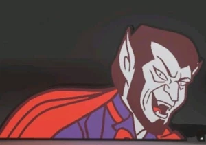 Scooby-Doo Villain Gramps The Vamp Vampire Room Light Halloween Decoration - Picture 1 of 1