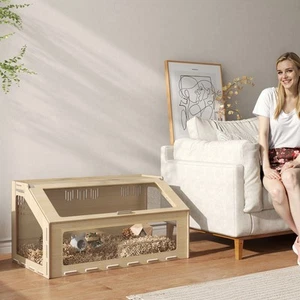 Cozy Hamster Cage with Multi-Level Habitat and Accessories for Small Pets - Picture 1 of 7