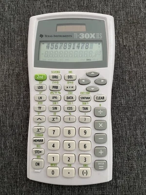 Texas Instruments TI-30X IIS Scientific Calculator Working Tested No Cover - Image 1 of 4