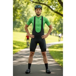 Castelli Cycling Bib Shorts Men's Large Black Road Bike Padded Made in Hungary - Picture 1 of 13
