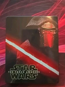 Star Wars The Force Awakens BluRay/DVD (3 Disc Set) Steelbook Best Buy Exclusive - Picture 1 of 3