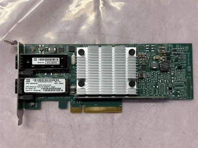 HP 652501-001 HPE ETHERNET 10GB 2P 530SFP+ DUAL-PORT NETWORK CARD-MULTIPLE - Image 1 of 4