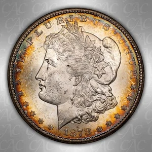 1878-CC $1 CACG MS63  - Picture 1 of 3