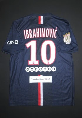 2014-2015 Nike PSG Zlatan Ibrahimovic Authentic Jersey Shirt Kit - Image 1 of 4