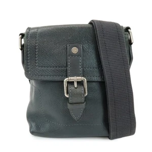 Louis Vuitton Utah Yuma Calf Leather Shoulder Bag Basalt M97024 Auth Used F/S - Picture 1 of 24