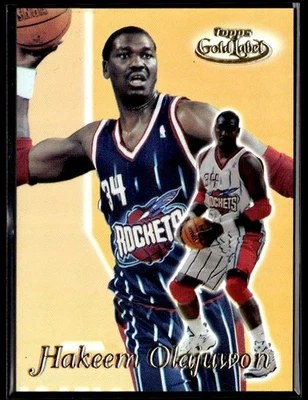 1999-00 Topps Gold Label Class 3 Hakeem Olajuwon #77 - Image 1 of 2