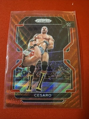 2022 Panini Prizm WWE - Cesaro #171 Ruby Wave Prizm - Image 1 of 2