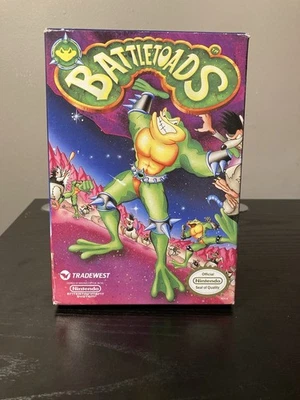 Battletoads NES Nintendo 1991 Oval SOQ Authentic Tested & Working - Image 1 of 4