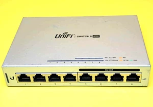UBIQUITI UNIFI US-8-60W 8-PORT 60W GIGABIT POE MANAGED NETWORK SWITCH 11.9MPPS - Foto 1 di 7
