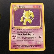 1st Edition Portuguese ￼Hypno 23/62 NM -Vintage Rare Pokémon Card- Fossil (8)