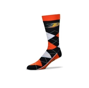 Anaheim Ducks Argyle Dress Socks One Size Fits Most - Picture 1 of 1