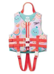 Speedo Child Life Jacket Vest PFD - Salad Slices - Picture 1 of 3