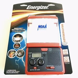 Energizer Weatheready Emergency Weather Station AM/FM Radio WRADL8AA