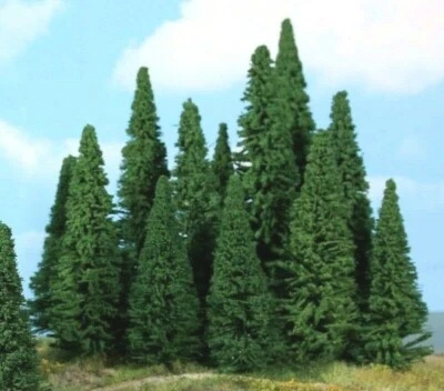 Heki 2242 Tannen 20 Stück Bäume, H0 / TT / N, 9 - 14 cm, Neu - Bild 1 von 2